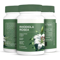 Rhodiola Rosea 500mg | Stress Support, Mental Clarity & Natural Energy - 60 Vegan Capsules