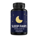 Sleep Fairy Natural Sleep Aid - 60 Vegan Capsules | Lab Tested & Quality Guaranteed | Organic Wellness Hub