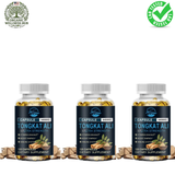 Tongkat Ali 3-Pack Bundle 3450mg Extra Strength | 360 Capsules | Lab Tested | Best Value | Organic Wellness Hub