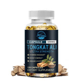 Tongkat Ali Extra Strength 3450mg | Stamina, Energy & Immune Support | Lab Tested | 120 Capsules | Organic Wellness Hub