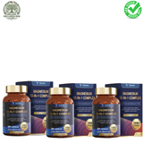 Totaria Health Magnesium 12-in-1 Complex 700mg 3-Pack – High Absorption Magnesium Supplement | 360 Capsules | Organic Wellness Hub