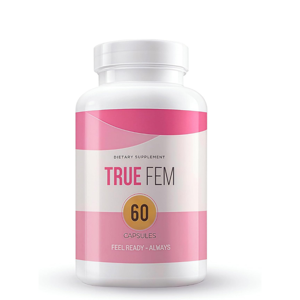 True Fem – Women's Daily Wellness Supplement | 60 Capsules | Feel Ready Always | Organic Wellness Hub