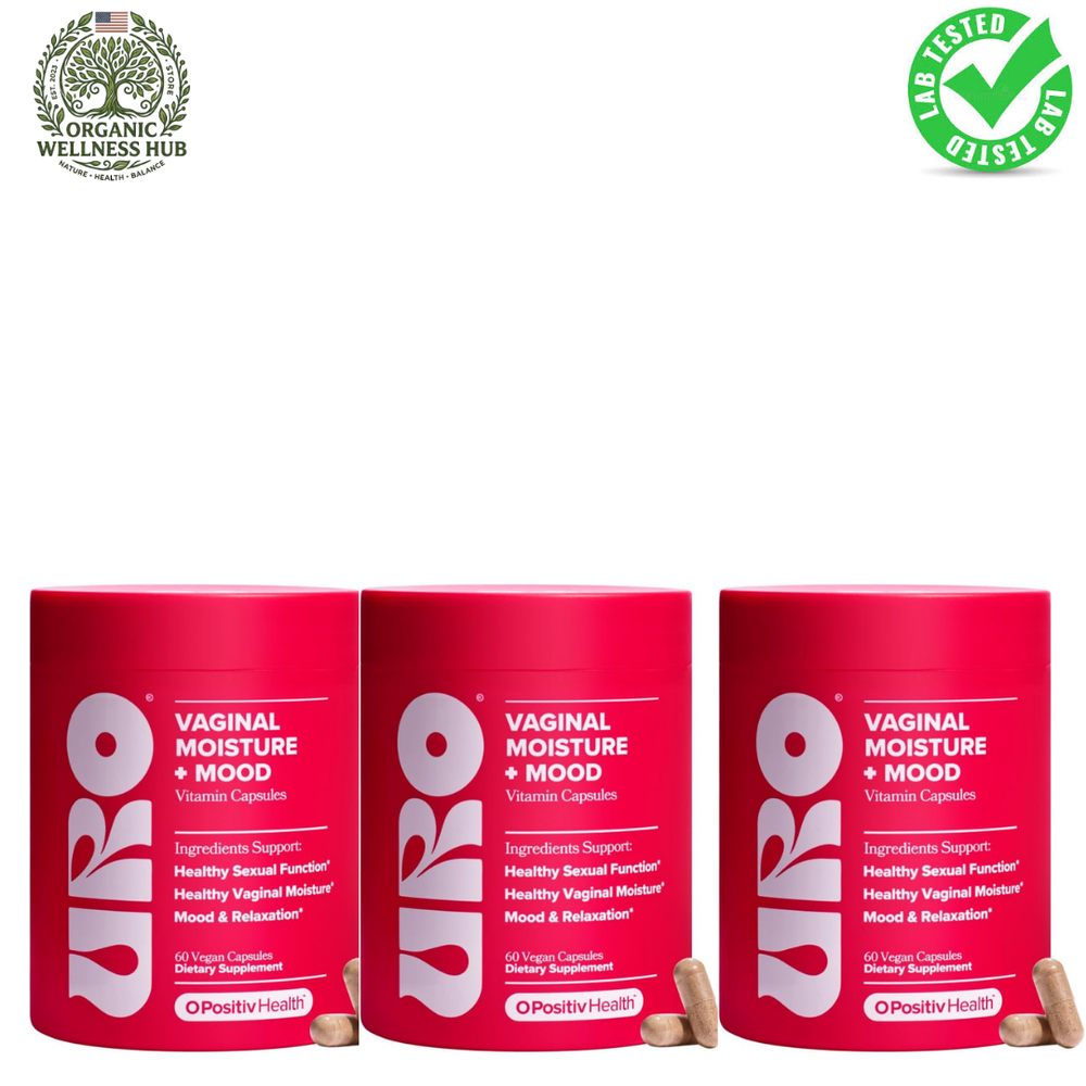URO Vaginal Moisture + Mood 3-Pack | 90-Day Supply – Organic Wellness Hub
