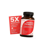 Vaginal Probiotic Capsules | 7 Billion CFU + Mushroom Complex, Cranberry & Pineapple | pH Balance, Yeast & Odor Control | 60 Count