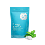 Neuro Energy & Focus Chewable Gum 90 Pieces | Natural Caffeine, L-Theanine & B-Vitamins | Sugar-Free Nootropic Gum | Peppermint Bulk Bag | Organic Wellness Hub