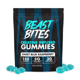 Beast Bites Creatine Gummies 3-Pack Bundle — 450 Gummies | 90 Servings | 5g Creapure® | Organic Wellness Hub
