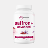 Micro Ingredients Saffron+ Advanced 3-Pack | 180 Vegetarian Capsules | Lab Tested | Organic Wellness Hub