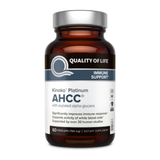 Quality of Life Kinoko Platinum AHCC Immune Support 60 Vegicaps (3 Bottles) | Premium Immune Health Supplement | Organic Wellness Hub