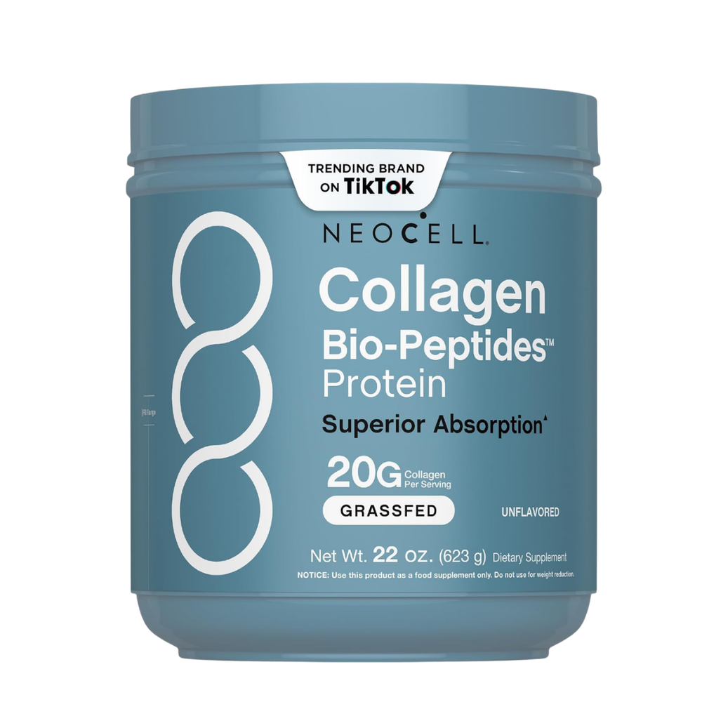 NeoCell Collagen Bio-Peptides 3-Pack Bundle | 20G Grassfed Protein | Organic Wellness Hub