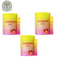 WONDER Activate + Yerba Support 3-Pack – 90 Sticks Total | Craving Control, Metabolism, Blood Sugar & Gut Health | Strawberry Açaí Dual-Action Formula | 90-Day Supply