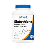 Nutricost Glutathione Reduced Form 500mg 240 Capsules (3 Pack) – 720 Capsules Total | Antioxidant Supplement | Organic Wellness Hub