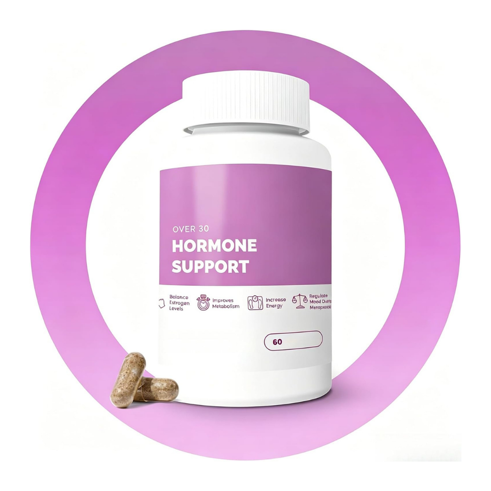 Hormone Support Supplement for Women Over 30 (3 Pack) – Estrogen Balance, Energy & Menopause Support | Organic Wellness Hub