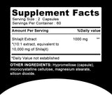 Pure Himalayan Shilajit Supplement 10000mg -120 Capsules for Energy, Vitality & Stamina | Organic Wellness Hub