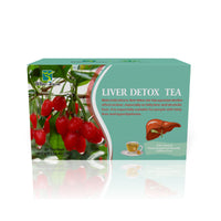 WinsTown Liver Detox Tea - 20 Tea Bags | Fatty Liver & Hyperlipidemia Support with Goji Berry | Natural Herbal Cleanse Tea 50g