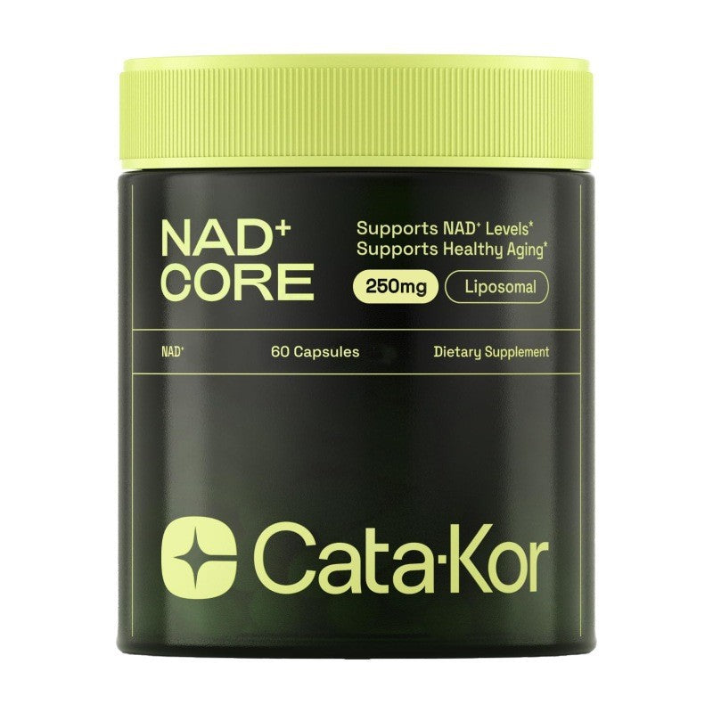 NAD+ Core 250mg Liposomal | Supports NAD+ Levels & Healthy Aging | 60 Capsules Dietary Supplement - Cata-Kor