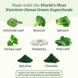 Super Veggie Gummies 100 Billion CFU - Greens & Probiotics Gummies for Gut Health Support | Organic Wellness Hub