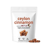 Ceylon Cinnamon Capsules with MCT Oil - Highly Bioavailable, Non-GMO, Gluten-Free, Lab Tested | Organic Wellness Hub