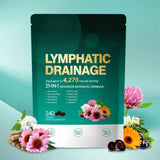Lymphatic Drainage Supplement 4,275mg - 21-in-1 Advanced Botanical Formula | 240 Softgels | Organic Wellness Hub