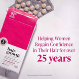 Hair Growth Supplement - 60 Tablets | Drug-Free Collagen Complex for Thicker, Fuller Hair