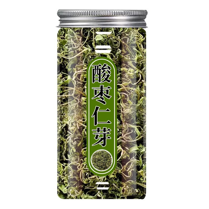 Jujube Kernel Buds Tea | Suan Zao Ren Ya | 30g Premium Head Stubble Buds | Natural Sleep Aid Tea | Anxiety Relief | Calm and Relaxation | Traditional Chinese Herbal Tea