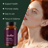 Docteat Liver Complex Capsules with Glutathione & Selenium 60 Capsules (3 Pack) | Lab Tested Liver Support Supplement | Organic Wellness Hub