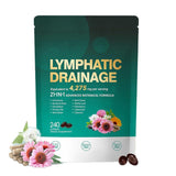 Lymphatic Drainage 21-in-1 Advanced Botanical Formula - 4275mg, 240 Softgels, Egg/Gluten/Dairy Free | Organic Wellness Hub