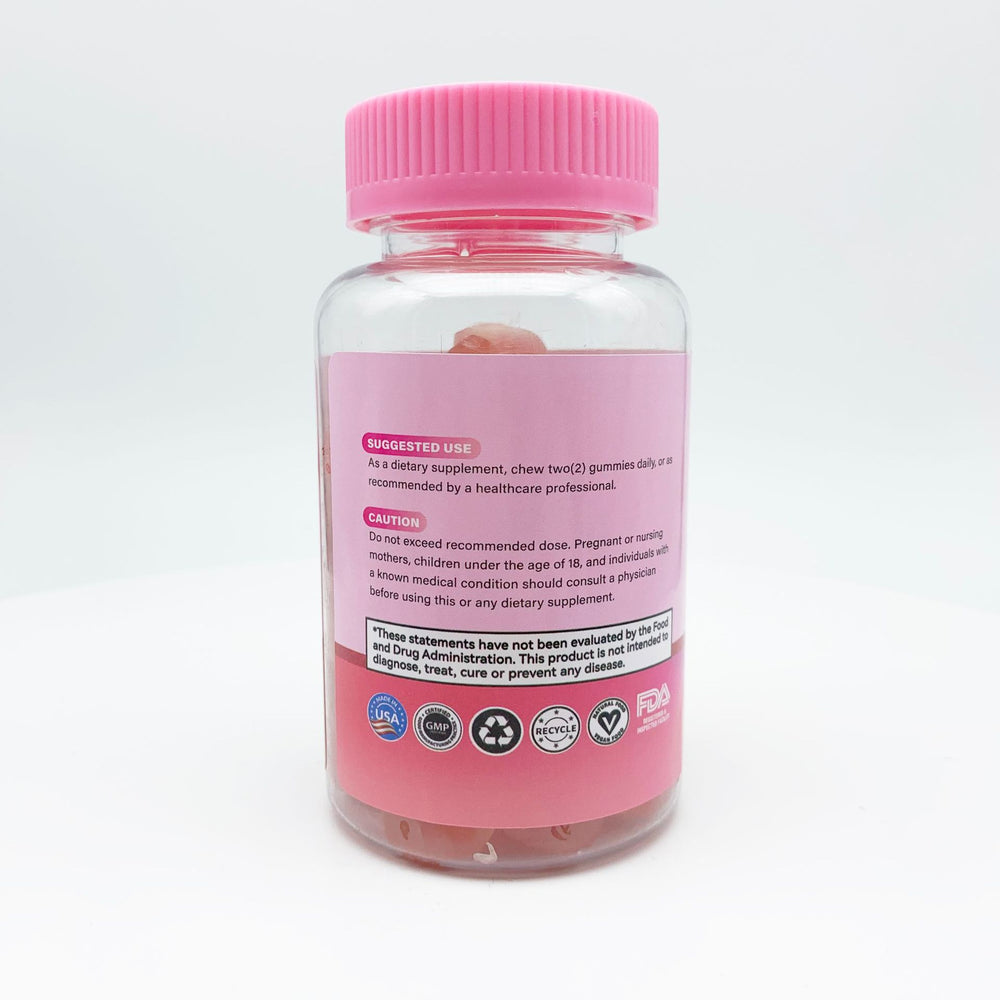 Iron Bisglycinate Gummies 26mg with Vitamin C, Vitamin A & Folate | 60 Vegan Gummies | Lab Tested | Organic Wellness Hub