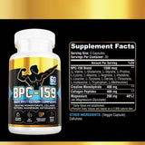 BPC-159 Body Protection Compound Capsules | Creatine, Collagen, Magnesium | 60 Caps | Organic Wellness Hub