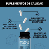 Magnesium Complex 710mg with 4 Magnesium Forms | 180 Capsules | Organic Wellness Hub