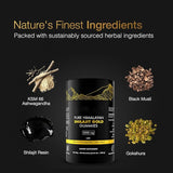 Pure Himalayan Shilajit Gold Gummies 3000mg with KSM-66 Ashwagandha & Black Musli | Organic Wellness Hub