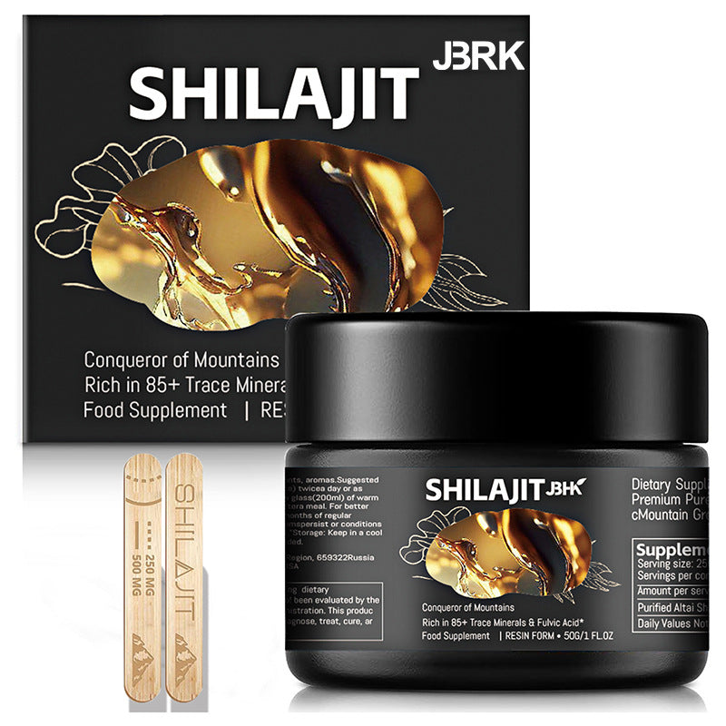 Premium Shilajit Resin 30g with 85+ Trace Minerals & Fulvic Acid | Organic Wellness Hub