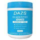 DAZS Collagen Peptides Advanced + Hyaluronic Acid + Vitamin C | 20g Collagen | Skin, Hair, Nails & Joints | Grass Fed | Lab Tested | 567g | Organic Wellness Hub