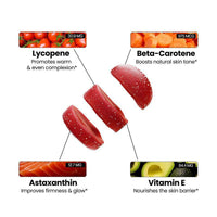 GLOW Gummies - Carotenoid Skin Tone Supplement | 60 Count