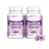 100% Pure Saffron 88.5mg Capsules 60 Count - Mood, Focus & Daily Wellness Support Supplement | Organic Wellness Hub