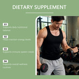Docteat Moringa Capsules 60 Count - Immune Support & Antioxidant Supplement | Organic Wellness Hub