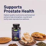 SNAP Prostate Health Supplement - Saw Palmetto, Mushroom Blend & 10 Plants | Supports Healthy Prostate, Bladder & Inflammation | 90 Capsules | Organic Wellness Hub