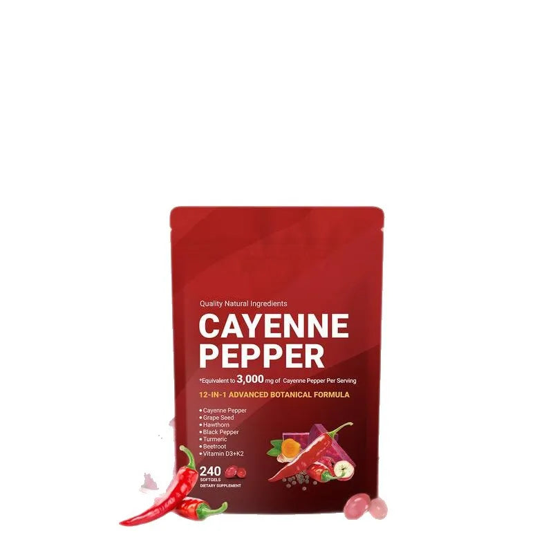 Cayenne Pepper 3,000mg Supplement (3 Pack) – 720 Softgels | 12-in-1 Advanced Botanical Formula | Organic Wellness Hub