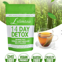 Lslimtea 14 Day Detox Tea | Organic Slimming Tea for Weight Loss & Cleanse