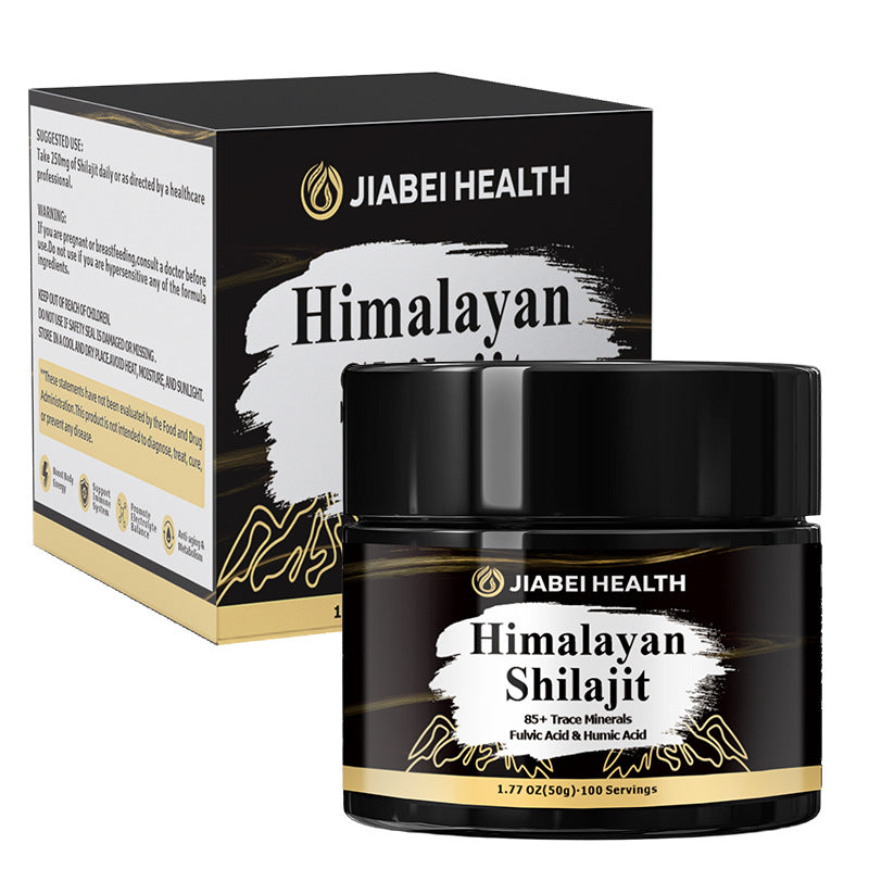 Himalayan Shilajit Resin 85+ Trace Minerals & Fulvic Acid Supplement | Organic Wellness Hub