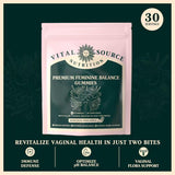 Vital Source Nutrition Premium Feminine Balance Gummies | Vaginal & Hormonal Health | Hawaiian Pineapple | 60 Gummies | 30 Servings