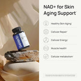 NAD+ Men's Complex Liposomal Supplement - 13-in-1 Formula with Resveratrol, CoQ10, L-Arginine & Saw Palmetto | 60 Veggie Capsules | Organic Wellness Hub