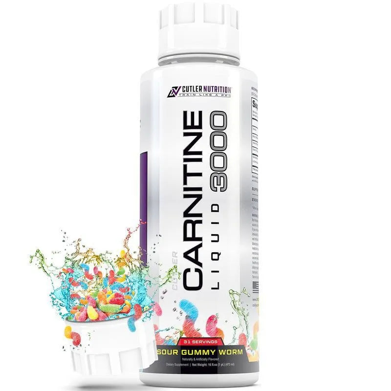 Cutler Nutrition Carnitine Liquid 3000 - Energy & Fat Metabolism Support Supplement | Organic Wellness Hub