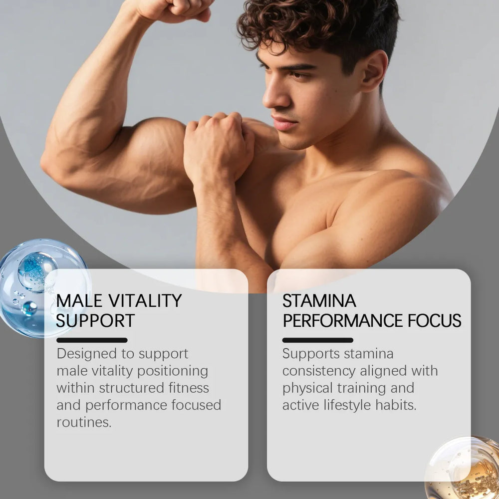 Primal Storm Masculinity Pro Complex - 3 Pack Bundle, 180 Capsules, Men's Vitality & Performance | Organic Wellness Hub
