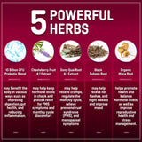 Hormone Balance + Probiotics for Women | PMS & Menopause Relief
