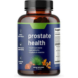 SNAP Prostate Health Supplement - Saw Palmetto, Mushroom Blend & 10 Plants | Supports Healthy Prostate, Bladder & Inflammation | 90 Capsules | Organic Wellness Hub