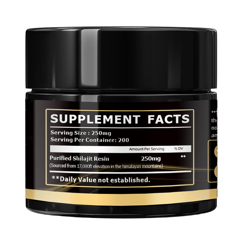 Himalayan Shilajit Resin 85+ Trace Minerals & Fulvic Acid Supplement | Organic Wellness Hub
