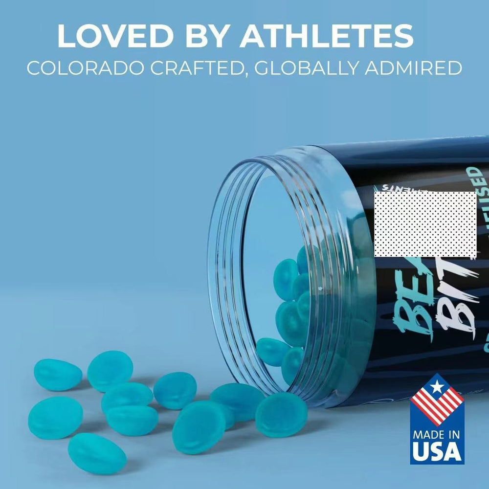 Beast Bites Creatine Infused Gummies | 5g Creatine Per Serving | 150 Gummies | 30 Servings | Blue Raspberry | Made in USA - Organic Wellness Hub