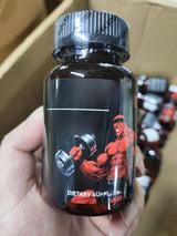 Testosterone Extra Strength Supplement | Energy, Stamina & Strength Support | Lab Tested | 60 Capsules | Organic Wellness Hub