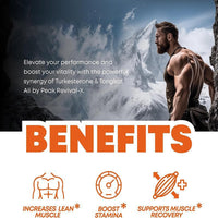 Turkesterone & Tongkat Ali 1000mg | Lean Muscle, Stamina & Recovery - 60 Vegan Capsules