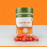Ascorbic Acid Vitamin C 500mg | 60 Capsules | Organic Wellness Hub